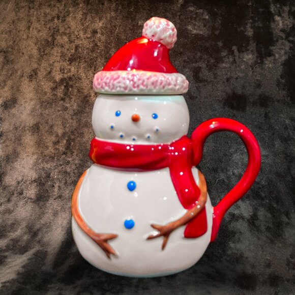 Starbucks 2006 Snowman Mug - 12 Oz - Picture 1 of 5